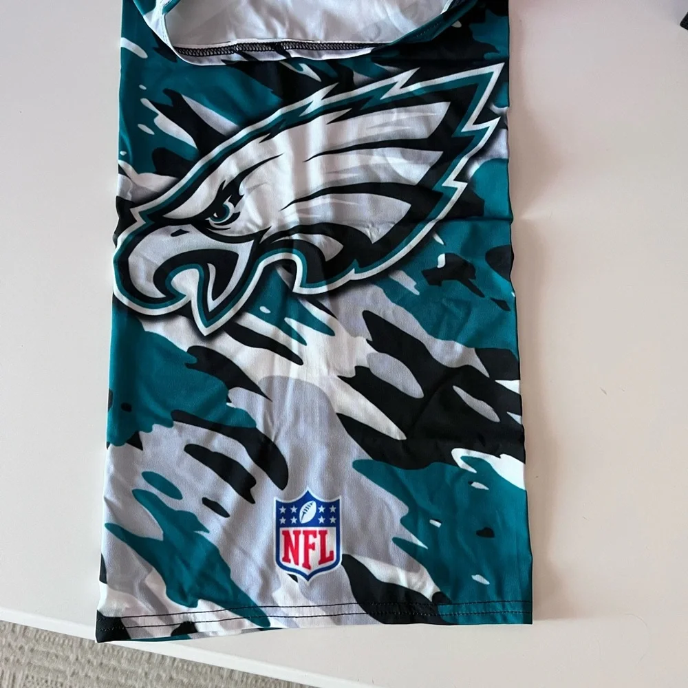 NFL Green Black Neck Gaiter Philadelphia Eagles